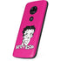 Betty Boop Pink Background Moto E5 Play Skin